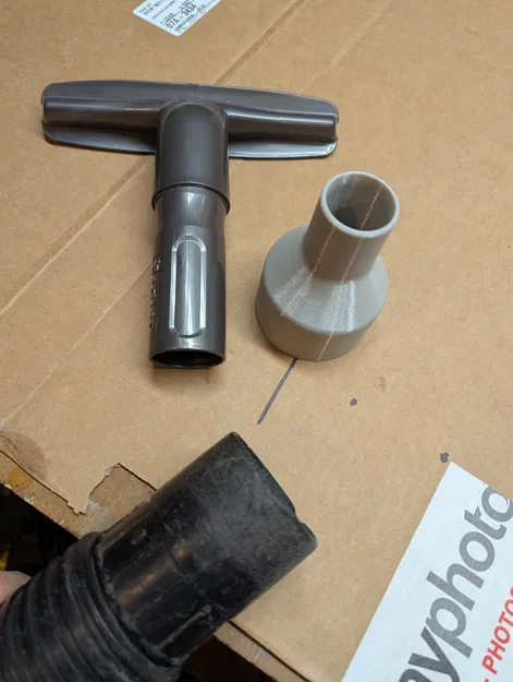 Adapter Rigid Shop Vac 2 1/4" sang phụ kiện Shark dạng taper (kèm STEP) - Image 3