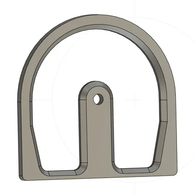 Dưỡng Vòm Bánh (Wheel Arch) 58mm cho Touring Car Dùng Foam Tire