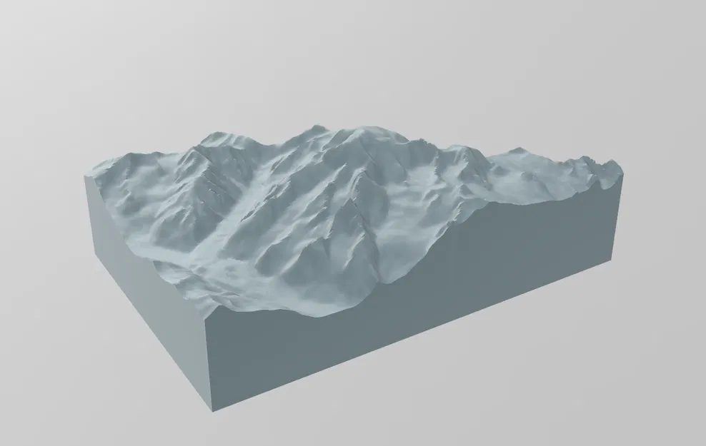 Địa hình núi - Mont Blanc/Monte Bianco - Image 1