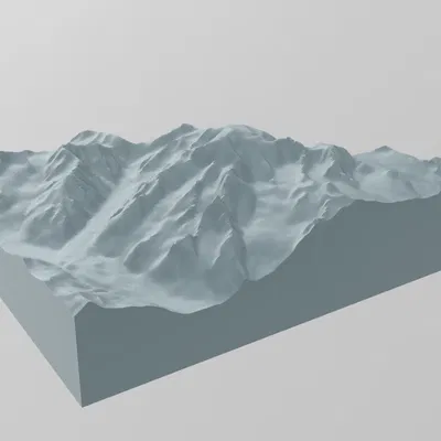 Địa hình núi - Mont Blanc/Monte Bianco