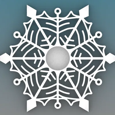 CANDLESTICK-SNOWFLAKE – Chân nến hình bông tuyết