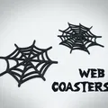 Lót Ly Mạng Nhện Halloween (Halloween Spider Web Coasters) - Thumbnail 1