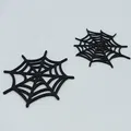 Lót Ly Mạng Nhện Halloween (Halloween Spider Web Coasters) - Thumbnail 2