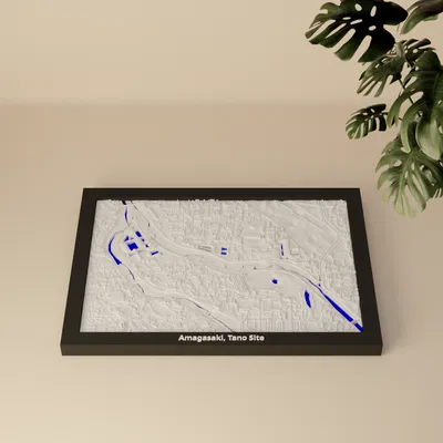 Amagasaki, Tano Site, Nhật Bản - Mô hình thu nhỏ 3D