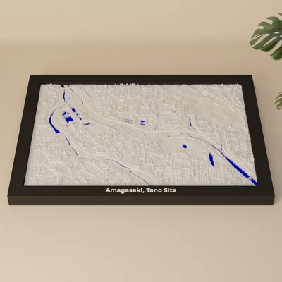 Amagasaki, Tano Site, Nhật Bản - Mô hình thu nhỏ 3D