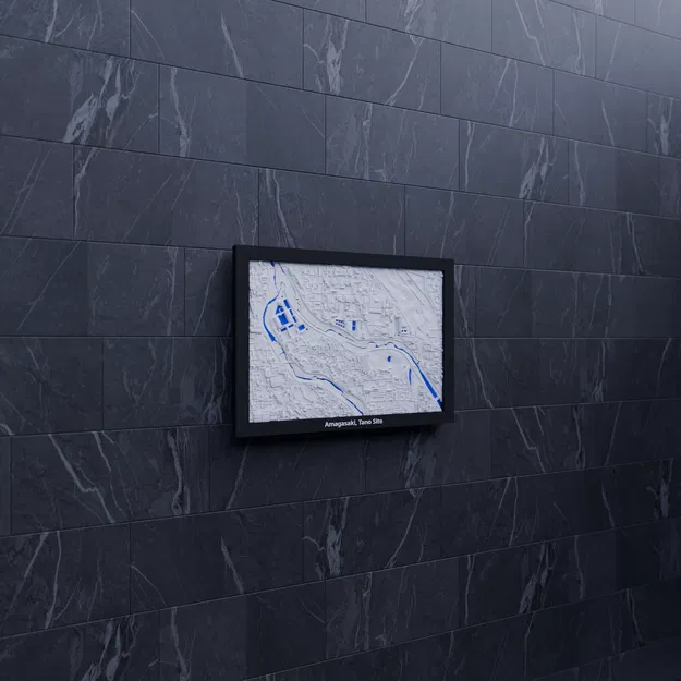 Amagasaki, Tano Site, Nhật Bản - Mô hình thu nhỏ 3D - Image 6