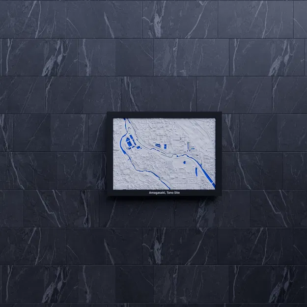 Amagasaki, Tano Site, Nhật Bản - Mô hình thu nhỏ 3D - Image 7