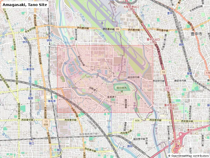 Amagasaki, Tano Site, Nhật Bản - Mô hình thu nhỏ 3D - Image 8
