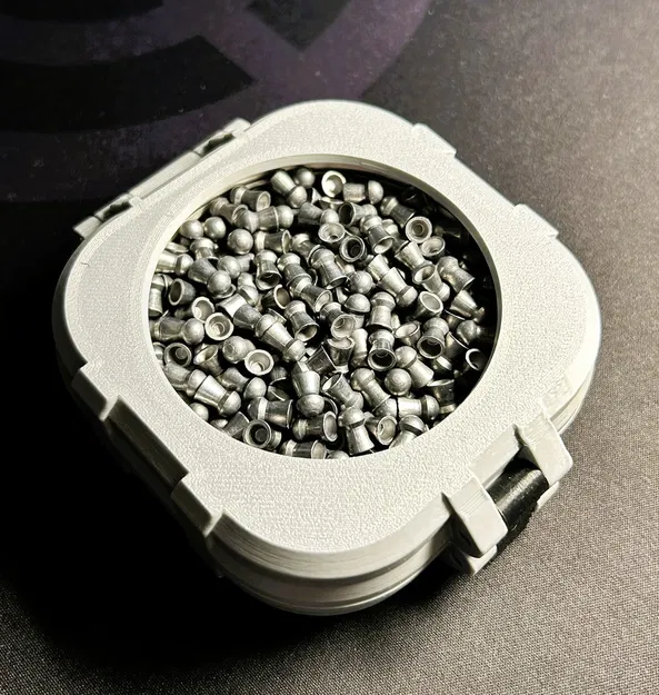 Hộp bảo vệ bền chắc cho lon pellet súng hơi (airgun) 500 viên - Image 3