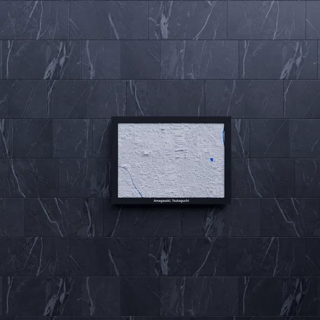 Amagasaki, Tsukaguchi, Nhật Bản - Mô hình thu nhỏ 3D - Image 7