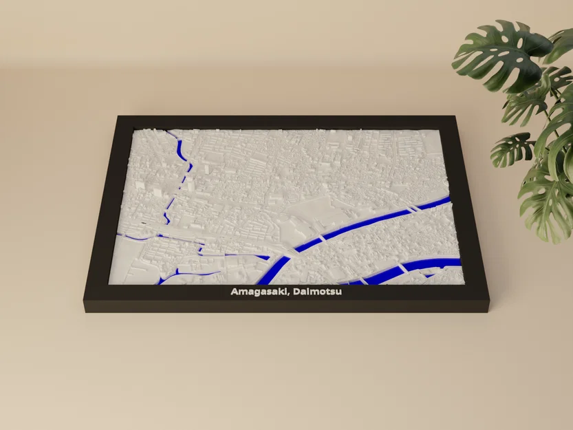 Amagasaki, Daimotsu, Nhật Bản - Mô hình thu nhỏ 3D - Image 3