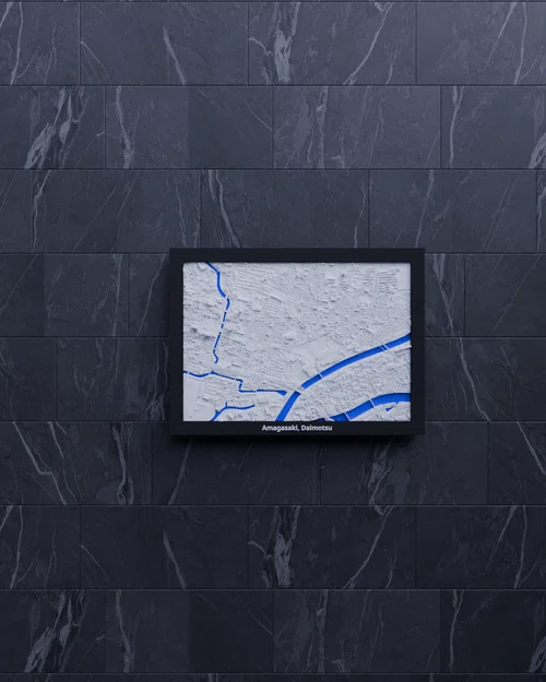 Amagasaki, Daimotsu, Nhật Bản - Mô hình thu nhỏ 3D - Image 5