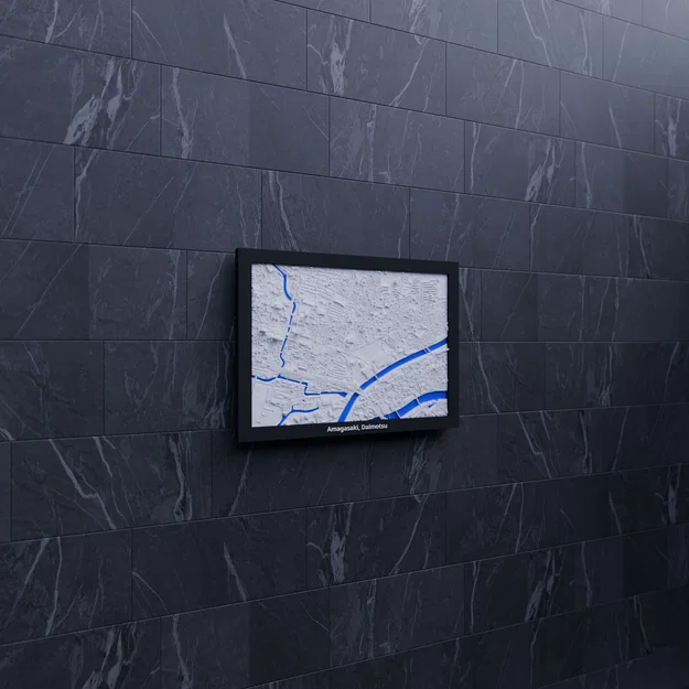 Amagasaki, Daimotsu, Nhật Bản - Mô hình thu nhỏ 3D - Image 6