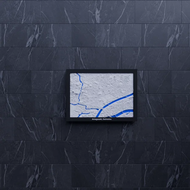 Amagasaki, Daimotsu, Nhật Bản - Mô hình thu nhỏ 3D - Image 7