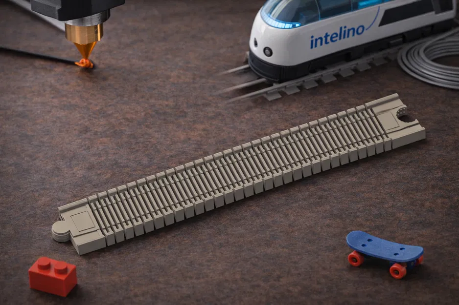 Đường ray tàu Intelino (Intelino train tracks) dạng mô-đun - Image 4