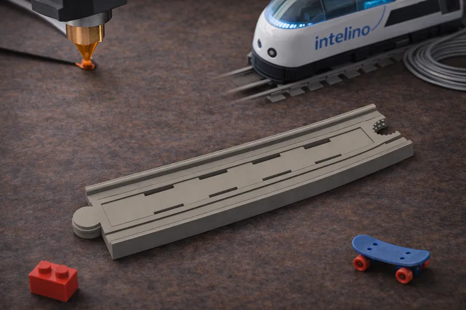 Đường ray tàu Intelino (Intelino train tracks) dạng mô-đun - Image 5
