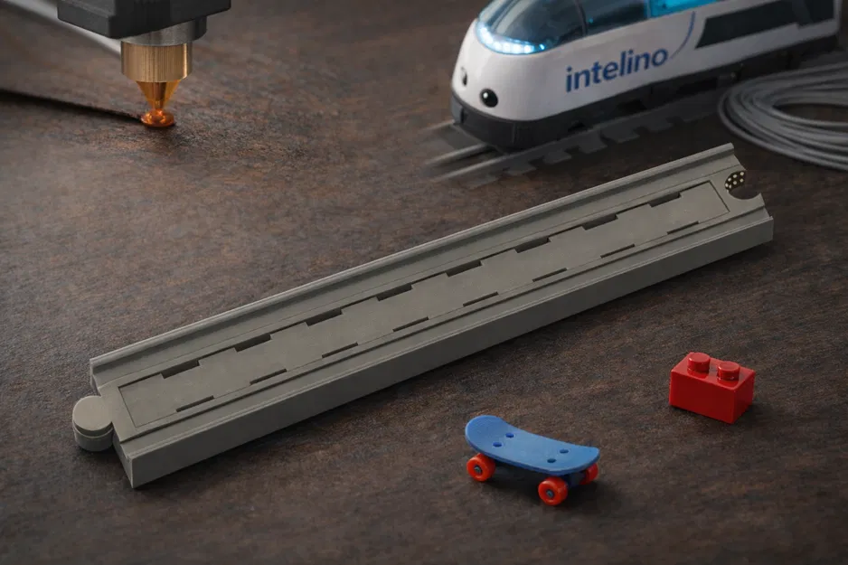 Đường ray tàu Intelino (Intelino train tracks) dạng mô-đun - Image 6