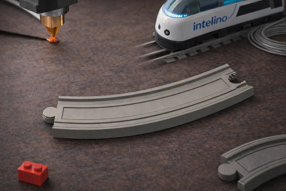 Đường ray tàu Intelino (Intelino train tracks) dạng mô-đun - Image 8