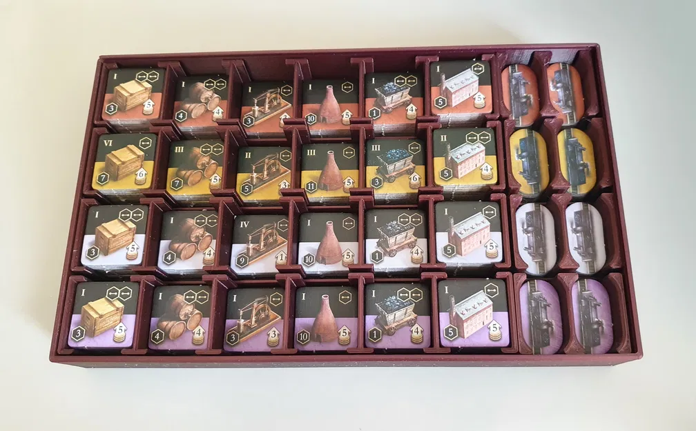 Brass Birmingham - Board Game Inserts (Bộ Organizer/Insert cho hộp game) - Image 3