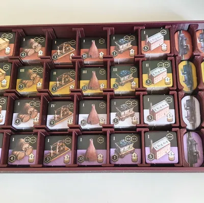 Brass Birmingham - Board Game Inserts (Bộ Organizer/Insert cho hộp game)
