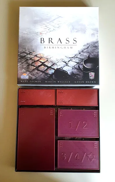 Brass Birmingham - Board Game Inserts (Bộ Organizer/Insert cho hộp game) - Image 9