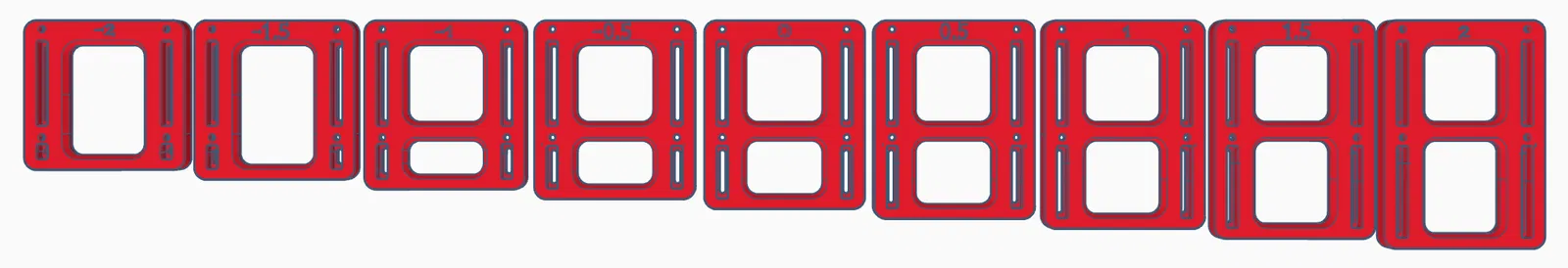 Ngàm gắn PSU MeanWell UHP-500-XX cho Voron 2.4 lên DIN Rail - Image 2