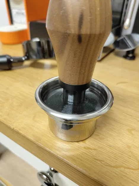 Baffle cho Normcore Tamper 58.5mm V4 dùng step-down basket 58mm xuống 49mm - Image 2