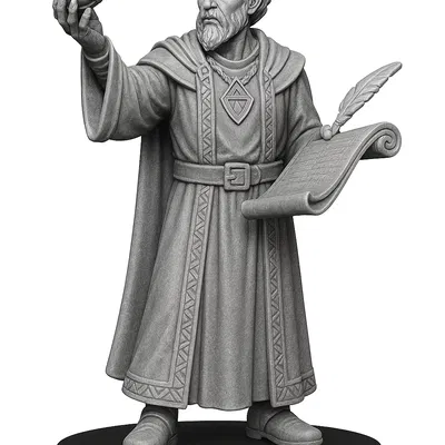 Julianos - TES (Mô hình nhân vật thần thánh lấy cảm hứng D&D)