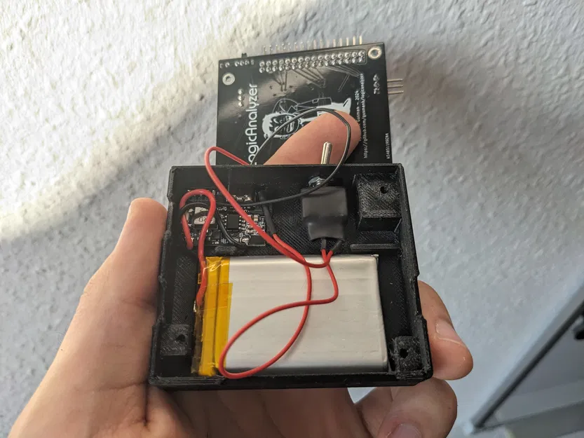 Vỏ cho gusmanb Logic Analyzer kèm pin sạc (Rechargeable Battery) - Image 2