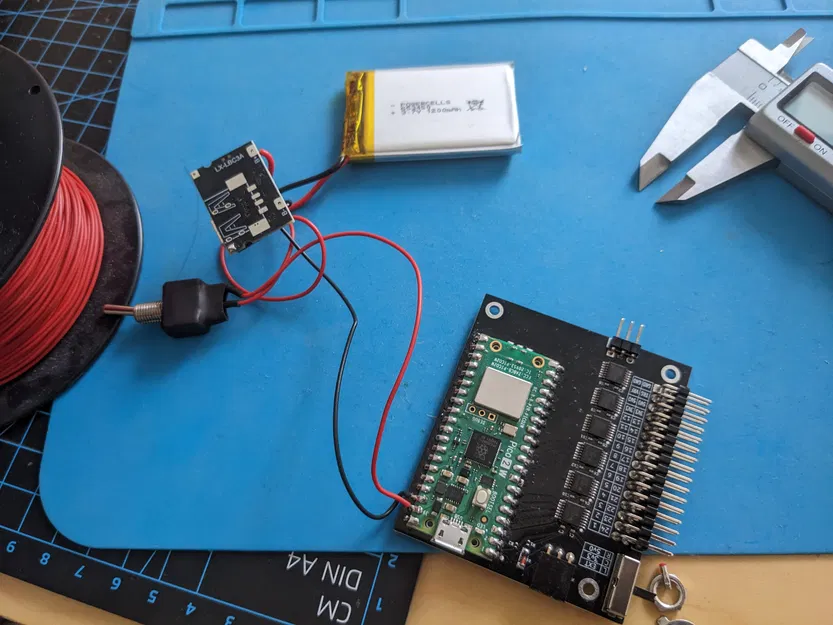Vỏ cho gusmanb Logic Analyzer kèm pin sạc (Rechargeable Battery) - Image 9