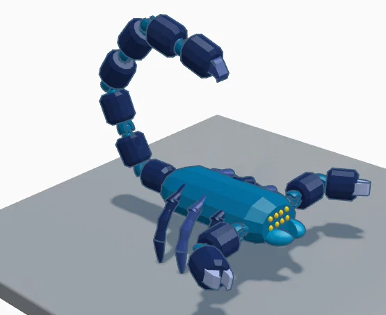 Escorpião-azul (bọ cạp xanh) - Image 1