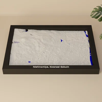 Nishinomiya, Kwansei Gakuin, Japan - 3D Miniature