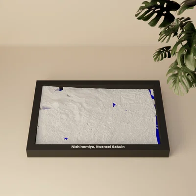 Nishinomiya, Kwansei Gakuin, Japan - 3D Miniature