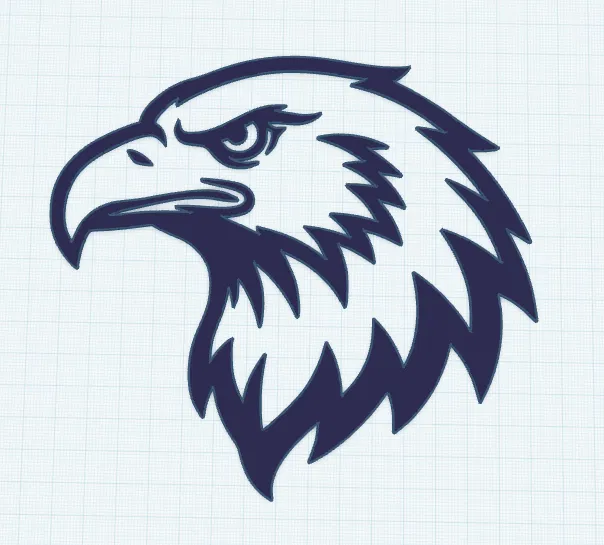 Trang trí tường hình đại bàng / wallart - Image 1