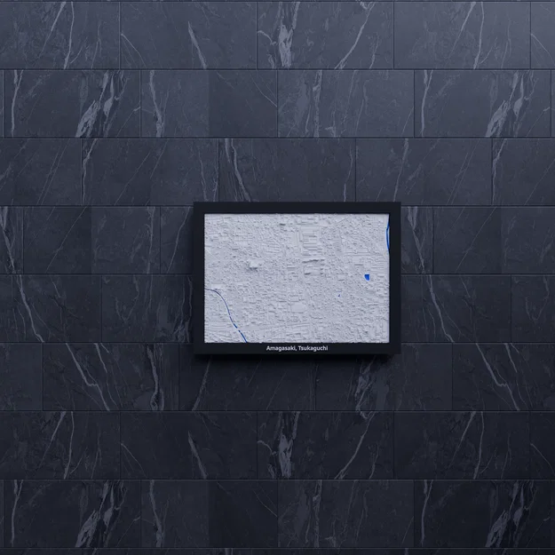 Amagasaki, Tsukaguchi, Nhật Bản - Mô hình thu nhỏ 3D - Image 7