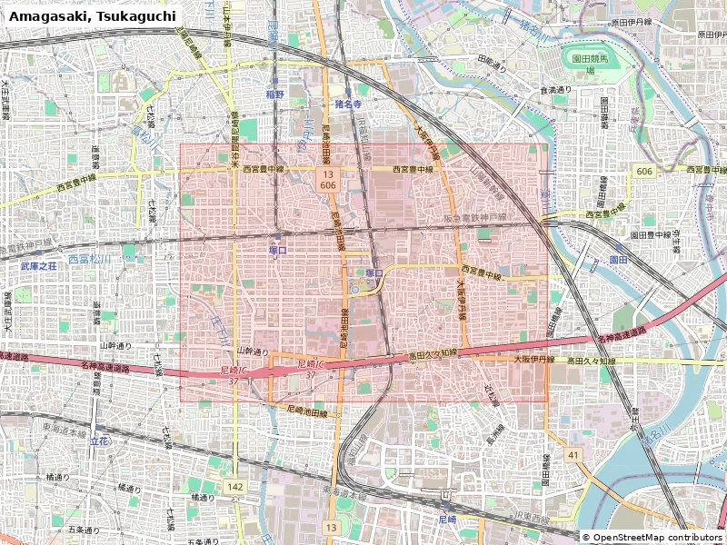 Amagasaki, Tsukaguchi, Nhật Bản - Mô hình thu nhỏ 3D - Image 8