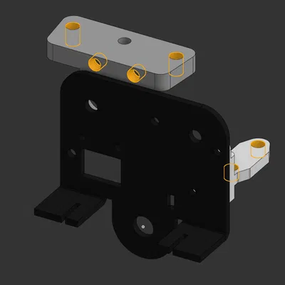 Bộ Mount Thumper/Orbiter cho dòng Ender 3