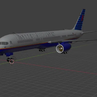 United Airlines – Máy bay Boeing 757