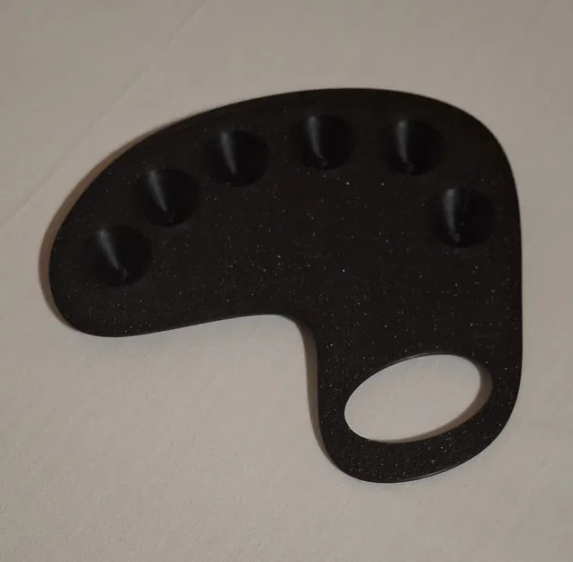 Bảng pha màu Watercolor - đơn giản, dễ in, chi phí thấp, gọn nhẹ - Image 1