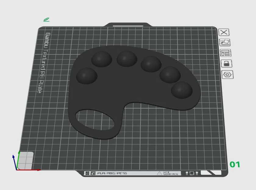 Bảng pha màu Watercolor - đơn giản, dễ in, chi phí thấp, gọn nhẹ - Image 2