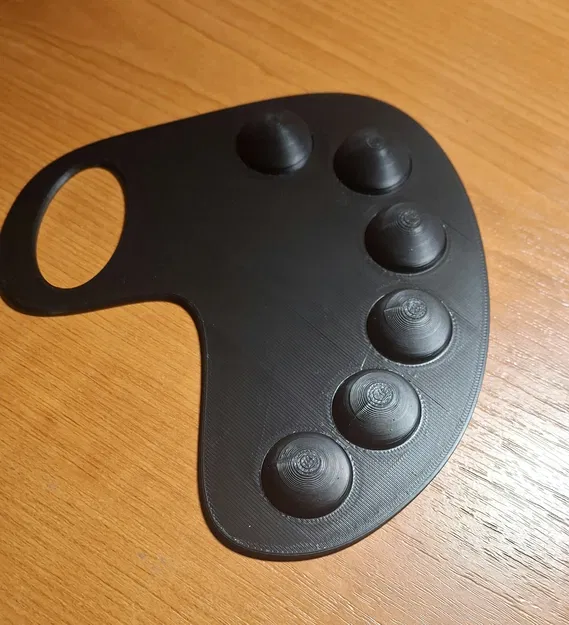 Bảng pha màu Watercolor - đơn giản, dễ in, chi phí thấp, gọn nhẹ - Image 3