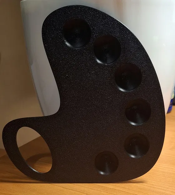 Bảng pha màu Watercolor - đơn giản, dễ in, chi phí thấp, gọn nhẹ - Image 4