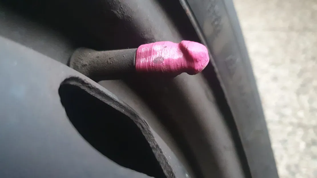 Nắp van hình “cậu nhỏ” (Valve cap dick) - Image 2