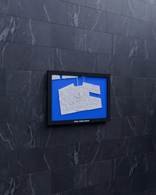 Kobe, Rokko Island, Nhật Bản - Mô hình 3D thu nhỏ - Image 4