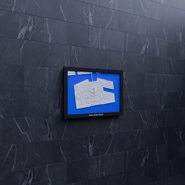 Kobe, Rokko Island, Nhật Bản - Mô hình 3D thu nhỏ - Image 6