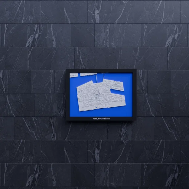 Kobe, Rokko Island, Nhật Bản - Mô hình 3D thu nhỏ - Image 7