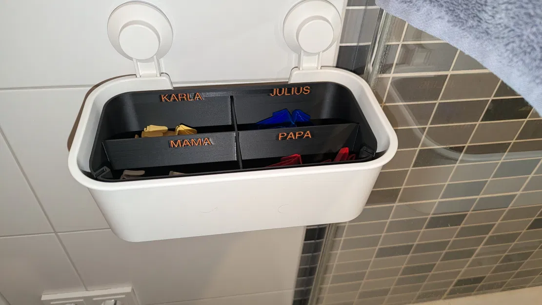 Ikea Tisken Basket Insert – Miếng chia ngăn phân loại cho giỏ TISKEN - Image 1