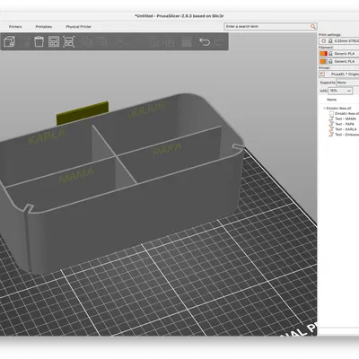 Ikea Tisken Basket Insert – Miếng chia ngăn phân loại cho giỏ TISKEN