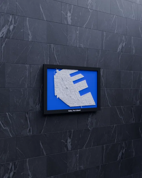 Kobe, Port Island, Nhật Bản - Mô hình thu nhỏ 3D - Image 4