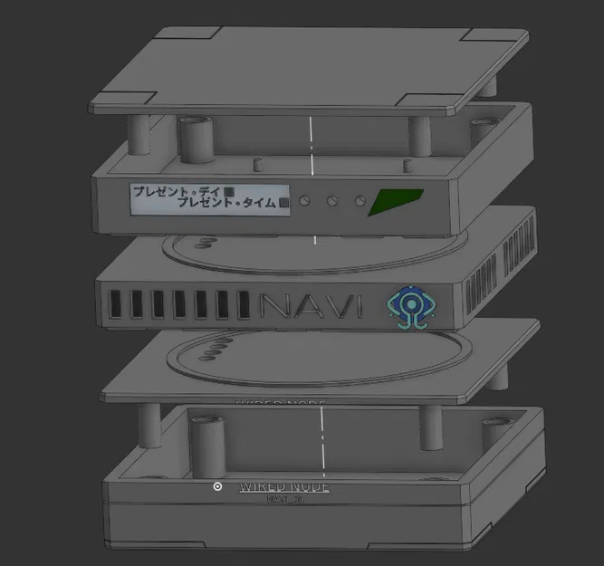 Giá đỡ lưu trữ lấy cảm hứng từ Serial Experiments Lain - Image 1